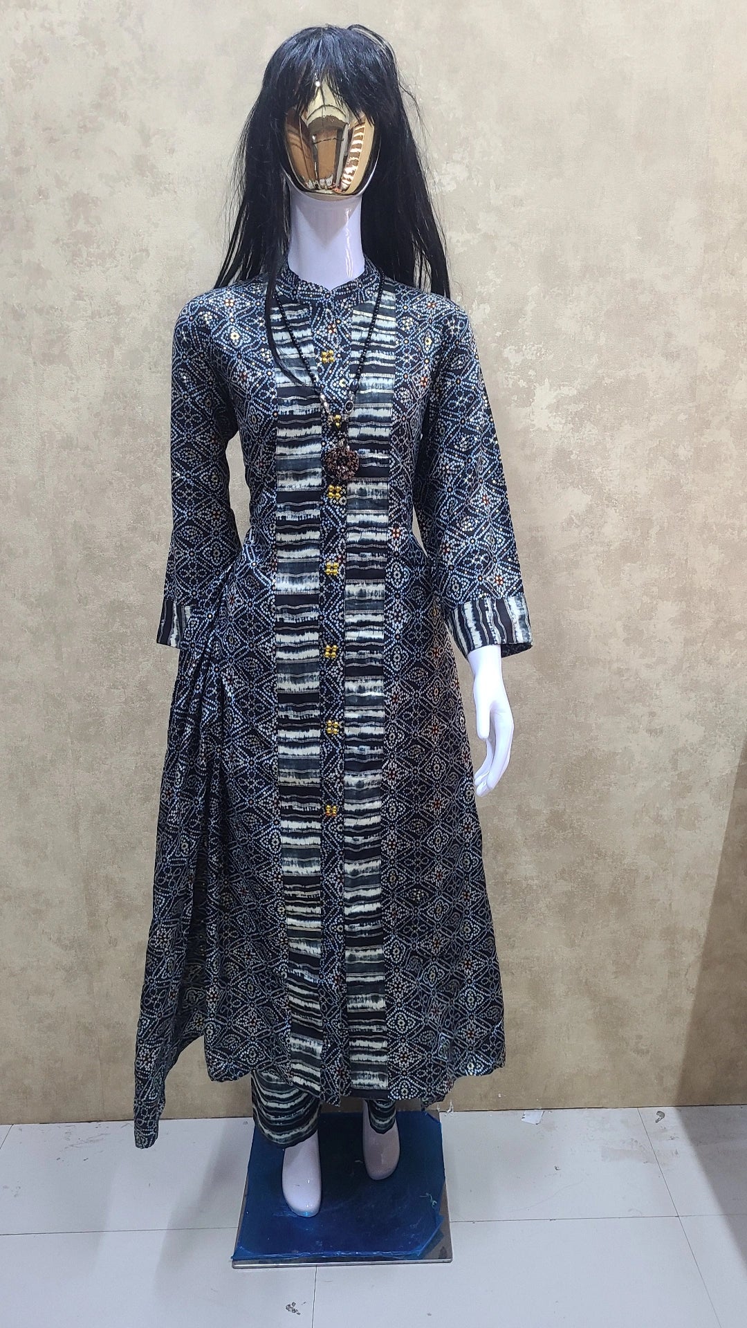 MKQ COTTON KAFTAN-PANT